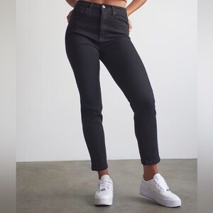 Black Straight Leg Women's Jeans